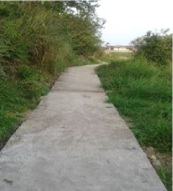 Construction of Footpath from Domkyrkoh to Mawiawan-Mawlorphar Road